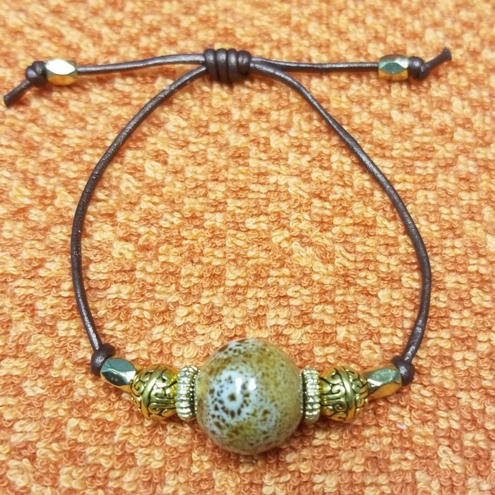 Brown Leather Bracelet
